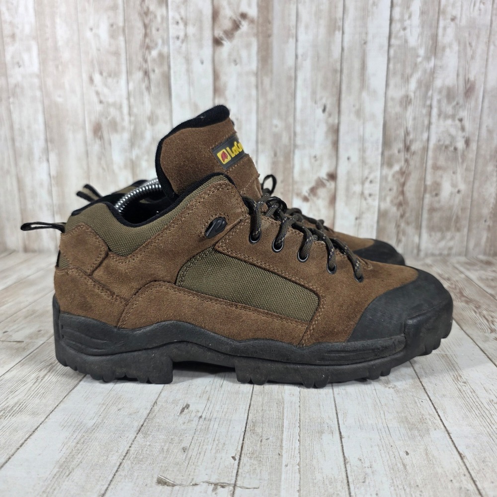 La Crosse Mens Brown Suede Lace Up Hiking Boots‎ Size 9.5